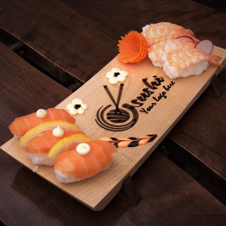 Sushi-Wideboard